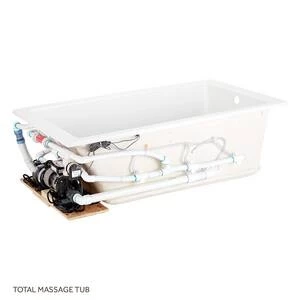 Wholesale βοΈ Signature Hardware Sitka 72 x 36 in. Whirlpool Drop-In Bathtub with End Drain in White π 7 Wholesale βοΈ Signature Hardware Sitka 72 x 36 in. Whirlpool Drop-In Bathtub with End Drain in White π - Image 5
