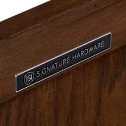 Hot Sale ✔️ Signature Hardware Trossman 48 in. Floor Mount Vanity in Antique Coffee ✔️ 12 Hot Sale ✔️ Signature Hardware Trossman 48 in. Floor Mount Vanity in Antique Coffee ✔️ -Signature Hardware Shop Query 3858