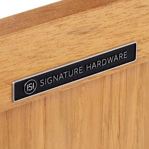 Deals π Signature Hardware Trossman 48 in. Floor Mount Vanity in White Oak π₯° 7 Deals π Signature Hardware Trossman 48 in. Floor Mount Vanity in White Oak π₯° - Image 5