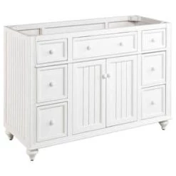 Outlet β Signature Hardware Cottage 48 in. Floor Mount Vanity in Distressed Chalk White π 12 Outlet β Signature Hardware Cottage 48 in. Floor Mount Vanity in Distressed Chalk White π -Signature Hardware Shop Query 3878