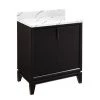 Hot Sale 🤩 Signature Hardware Talyn 30 in. Floor Mount Vanity in Black 🔥 -Signature Hardware Shop Query 3962