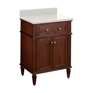 Cheapest π Signature Hardware Elmdale 24-1/8 in. Floor Mount Vanity in Antique Brown π 3 Cheapest π Signature Hardware Elmdale 24-1/8 in. Floor Mount Vanity in Antique Brown π