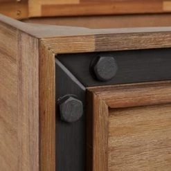 New 👍 Signature Hardware Celebration 30 in. Floor Mount Vanity in Rustic Acacia 🛒 -Signature Hardware Shop Query 4025