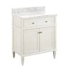 Budget 🤩 Signature Hardware Elmdale 30 in. Floor Mount Vanity in White 👍 -Signature Hardware Shop Query 4068