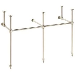 Best Sale β Signature Hardware Complete Console Leg in Polished Nickel π