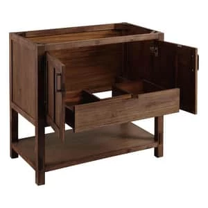 Best Sale β¨ Signature Hardware Morris 36 in. Floor Mount Vanity in Rustic Brown π₯° 6 Best Sale β¨ Signature Hardware Morris 36 in. Floor Mount Vanity in Rustic Brown π₯° - Image 4