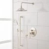 Brand new ✨ Signature Hardware Cooper Single Handle Single Function Shower System in Brushed Nickel ⭐ -Signature Hardware Shop Query 4142