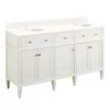 Top 10 🎁 Signature Hardware Elmdale 60-1/8 in. Floor Mount Vanity in White 👍 -Signature Hardware Shop Query 4180