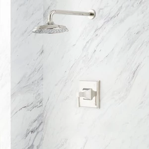 Outlet π Signature Hardware Pinecrest Single Handle Single Function Shower Faucet in Polished Nickel (Trim Only) π 3 Outlet π Signature Hardware Pinecrest Single Handle Single Function Shower Faucet in Polished Nickel (Trim Only) π