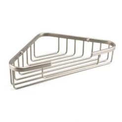 Best deal 💯 Signature Hardware Transitional 6 in. Corner Shower Basket in Polished Nickel 👍