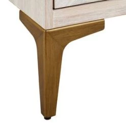 Hot Sale 😉 Signature Hardware Frey 48 in. Floor Mount Vanity in Whitewash ✨ -Signature Hardware Shop Query 4305