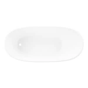 Brand new π Signature Hardware Saunders 66-7/8 x 31-3/4 in. Freestanding Acrylic Bathtub with End Drain in White β¨ 5 Brand new π Signature Hardware Saunders 66-7/8 x 31-3/4 in. Freestanding Acrylic Bathtub with End Drain in White β¨ - Image 3