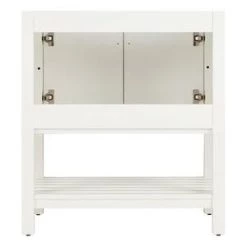 Outlet ⭐ Signature Hardware Olsen 30 in. Floor Mount Vanity in White 👏 -Signature Hardware Shop Query 4340