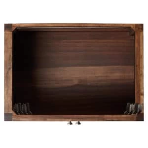 Cheapest π€© Signature Hardware Olsen 30 in. Floor Mount Vanity in Pecan Brown with Black π 8 Cheapest π€© Signature Hardware Olsen 30 in. Floor Mount Vanity in Pecan Brown with Black π - Image 6