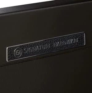 Best Sale π₯° Signature Hardware Elmdale 30 in. Floor Mount Vanity in Charcoal Black β 6 Best Sale π₯° Signature Hardware Elmdale 30 in. Floor Mount Vanity in Charcoal Black β - Image 4