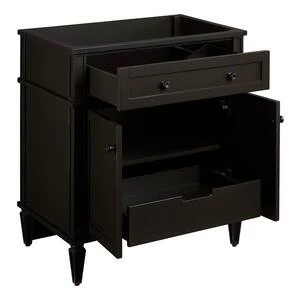 Best Sale π₯° Signature Hardware Elmdale 30 in. Floor Mount Vanity in Charcoal Black β 8 Best Sale π₯° Signature Hardware Elmdale 30 in. Floor Mount Vanity in Charcoal Black β - Image 6