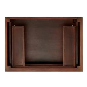 Discount π Signature Hardware Elmdale 30 in. Floor Mount Vanity in Antique Brown π₯ 4 Discount π Signature Hardware Elmdale 30 in. Floor Mount Vanity in Antique Brown π₯ - Image 2