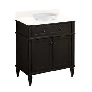 Best deal π― Signature Hardware Elmdale 30 in. Floor Mount Vanity in Charcoal Black π 3 Best deal π― Signature Hardware Elmdale 30 in. Floor Mount Vanity in Charcoal Black π