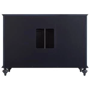 Hot Sale π Signature Hardware Keller 48 in. Floor Mount Vanity in Vintage Navy Blue π 6 Hot Sale π Signature Hardware Keller 48 in. Floor Mount Vanity in Vintage Navy Blue π - Image 4