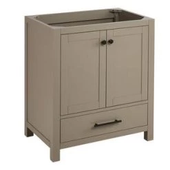 Best Pirce ⭐ Signature Hardware Radke 30 in. Floor Mount Vanity in Shoreline Grey 🤩 -Signature Hardware Shop Query 4579