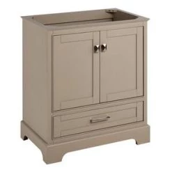 Top 10 ✔️ Signature Hardware Quen 29-3/4 in. Floor Mount Vanity in Taupe 🛒 -Signature Hardware Shop Query 4584