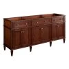 Best reviews of 🧨 Signature Hardware Elmdale 72-1/8 in. Floor Mount Vanity in Antique Brown 👏 -Signature Hardware Shop Query 4604