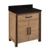 Coupon 💯 Signature Hardware Celebration 30 in. Floor Mount Vanity in Rustic Acacia 🎁 -Signature Hardware Shop Query 4622