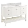 Promo β€οΈ Signature Hardware Olsen 48 in. Floor Mount Vanity in White π₯ 1 Promo β€οΈ Signature Hardware Olsen 48 in. Floor Mount Vanity in White π₯ -Signature Hardware Shop Query 4652