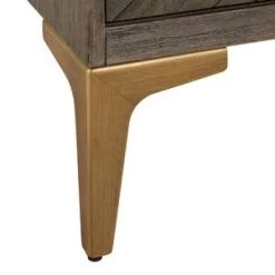 Outlet 🎉 Signature Hardware Frey 48 in. Floor Mount Vanity in Grey Wash 🥰 -Signature Hardware Shop Query 4693