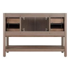 Budget ❤️ Signature Hardware Olsen 48 in. Floor Mount Vanity in Ash Brown ⌛ 12 Budget ❤️ Signature Hardware Olsen 48 in. Floor Mount Vanity in Ash Brown ⌛ -Signature Hardware Shop Query 4710