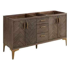 Cheapest β€οΈ Signature Hardware Frey 60 in. Floor Mount Vanity in Grey Wash π 7 Cheapest β€οΈ Signature Hardware Frey 60 in. Floor Mount Vanity in Grey Wash π - Image 5