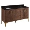 Deals π Signature Hardware Frey 60 in. Floor Mount Vanity in Russet Brown π 1 Deals π Signature Hardware Frey 60 in. Floor Mount Vanity in Russet Brown π -Signature Hardware Shop Query 4730