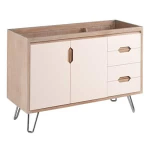 Budget π Signature Hardware Millie 48-1/8 in. Floor Mount Vanity in Blush with Whitewash π₯° 7 Budget π Signature Hardware Millie 48-1/8 in. Floor Mount Vanity in Blush with Whitewash π₯° - Image 5