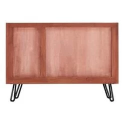 Flash Sale ❤️ Signature Hardware Millie 48-1/8 in. Floor Mount Vanity in Cinnamon with White 🎉 -Signature Hardware Shop Query 4752