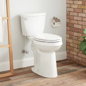 Cheapest π Signature Hardware Elongated Two Piece Toilet in White π 2 Cheapest π Signature Hardware Elongated Two Piece Toilet in White π