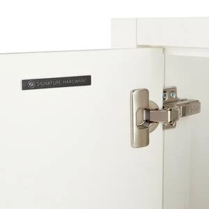 Hot Sale π Signature Hardware Olsen 30 in. Floor Mount Vanity in White π 7 Hot Sale π Signature Hardware Olsen 30 in. Floor Mount Vanity in White π - Image 5