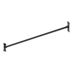 Flash Sale 🤩 Signature Hardware 48 in. Straight Shower Rod in Matte Black ❤️ -Signature Hardware Shop Query 4852