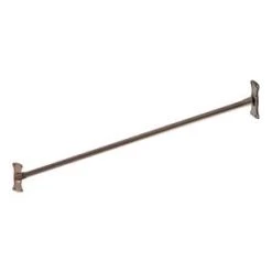 Deals 😍 Signature Hardware 48 in. Straight Shower Rod in Oil Rubbed Bronze 🎉 -Signature Hardware Shop Query 4856