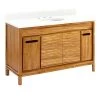 Best deal π Signature Hardware Becker 48 in. Floor Mount Vanity in Natural Teak π 2 Best deal π Signature Hardware Becker 48 in. Floor Mount Vanity in Natural Teak π -Signature Hardware Shop Query 4857