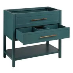 Wholesale 🛒 Signature Hardware Robertson 36 in. Floor Mount Vanity in Everglade Green ⭐ -Signature Hardware Shop Query 4966