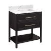 Cheap ✔️ Signature Hardware Robertson 30 in. Floor Mount Vanity in Black 🌟 -Signature Hardware Shop Query 4982