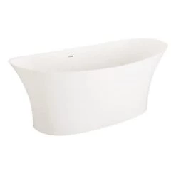 Best deal 😀 Signature Hardware Giosa 67 x 30 in. Freestanding Bathtub in White ❤️