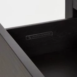 Best Sale 🧨 Signature Hardware Ansel 48 in. Floor Mount Vanity in Rustic Black ⭐ -Signature Hardware Shop Query 5000