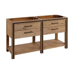 Coupon ✔️ Signature Hardware Art Deco 36 in. Brass Console Leg in Oil Rubbed Bronze 🔥