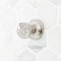 Best deal ✔️ Signature Hardware Custom Showering 2 gpm Body Spray in Brushed Nickel 🛒