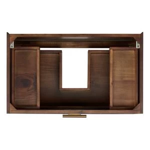 Promo β¨ Signature Hardware Frey 30 in. Wall Mount Vanity in Russet Brown π 4 Promo β¨ Signature Hardware Frey 30 in. Wall Mount Vanity in Russet Brown π - Image 2