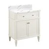 Promo 🔔 Signature Hardware Elmdale 30 in. Floor Mount Vanity in White 😉