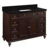 Coupon ❤️ Signature Hardware Keller 48 in. Floor Mount Vanity in Dark Espresso 😀 -Signature Hardware Shop Query 5189