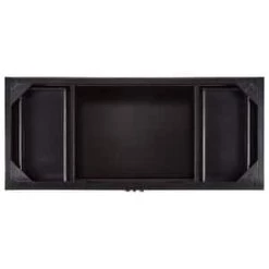 New 🎁 Signature Hardware Hawkins 48 in. Floor Mount Vanity in Black ⌛ -Signature Hardware Shop Query 5255