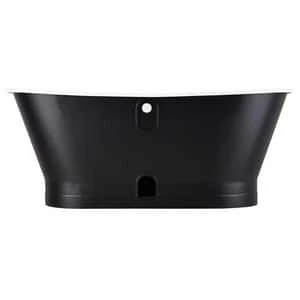 Hot Sale π₯° Signature Hardware Kateryn 67-1/4 x 26 in. Freestanding Bathtub Center Drain in Black π 6 Hot Sale π₯° Signature Hardware Kateryn 67-1/4 x 26 in. Freestanding Bathtub Center Drain in Black π - Image 4